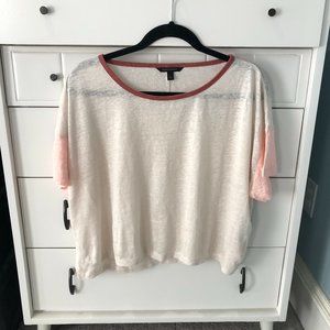 Banana Republic Cropped Shirt